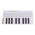 thumbnail image 1 of 88 Key Keyboard Piano Finger Simulation Practice Guide Teaching Aid Note Chart, 1 of 9
