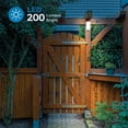 thumbnail image 2 of 5W LED Integrated Battery Powered Weather Resistant Motion Sensor Arc Light Security Light<br>, 2 of 7