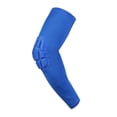 thumbnail image 1 of koolsoo Arm Sleeve Stretchy Arm Protection Elbow Pad for Gym Baseball Protection Cycling Men Women Blue XL, 1 of 9