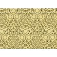thumbnail image 1 of Ahgly Company Machine Washable Indoor Rectangle Transitional Sun Yellow Area Rugs, 2' x 3', 1 of 7
