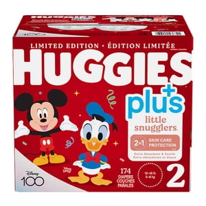 Huggies Little Snugglers Plus, Taille 2, 174-pack
