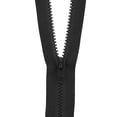 thumbnail image 2 of COSTUMAKERS One-Way Separating Zipper 60 cm (23.6 in), Black, #5 Vislon Molded Teeth, 2 of 5