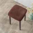 thumbnail image 4 of Harpily Vanity Stool Covers Square Dining Chair Seat Covers for Wedding Party Bar Hotel Stretch Stool Cover With Non Slip Design, 4 of 4
