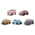 thumbnail image 4 of VONKY Small Planter Pots Durable And Stylish Addition To Any Space Plant Garden Ceramic Planter Pots purple car 1Set, 4 of 6