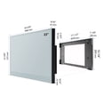 thumbnail image 3 of Soulaca 22 inches Touchscreen Smart Mirror TV for Bathroom IP65 Waterproof LED Television ATSC WiFi Android, 3 of 8