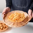 thumbnail image 4 of 50Pcs Air Fryer Parchment Paper Liners Non-Stick Disposable Air Fryer Liners Basket Unperforated  Parchment Paper Air Fryer Liners for Baking Roasting Microwave (8.3 Inches  White), 4 of 8