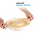thumbnail image 3 of Silicone Donut Pan Cake Mold 9 Inch Doughnut Pans for Baking, Non Stick Round Cake Pan with Handle (Large，1Pack), 3 of 6