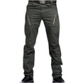 thumbnail image 2 of Qertyioot Men's Multiple Pockets Cargo Trousers Work Cargo Pants, 2 of 7
