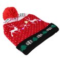 thumbnail image 2 of Tuque Tricotée Tuque Tricotée Lumière Colorée Fête Congé Noël Tuque pour Enfants Adulte#4, 2 of 8