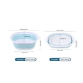 thumbnail image 2 of Feet Soaking Tub,Pool Foot Bath Portable Pool Foot Bath Plastic Foot Bath Tub for Camping Travel Foot Soaking Bath Basin for Pool Entry Ladder Foot Soaking Tub,Foot Tub for Soaking Feet, 2 of 4