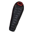 thumbnail image 2 of Sac de Couchage Bas 210x80x50cm, Adulte 1 Personne 0 Degré Compact Portable Camping Randonnée Isolé avec Sac de Rangement - Noir 1000g, 2 of 10
