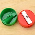 thumbnail image 2 of MERRYHAPY 140Pcs Assorted Color Plastic Round Pencil Sharpener for Office Use Students Back to School, 2 of 5