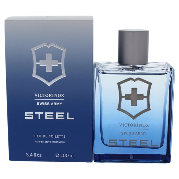 Victorinox Swiss Army Steel par Swiss Army pour Hommes - Vaporisateur EDT 3,4 oz