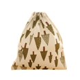thumbnail image 1 of relayinert 1X Linen Cotton Drawstring Storage Bag Toy Shoes Laundry Bags Home Travel S/M/L triangular tree large, 1 of 6