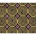 thumbnail image 4 of oneOone Cotton Flex Fabric Diamond & Circle Block Decor Fabric Printed BTY 40 Inch Wide, 4 of 4