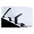 thumbnail image 2 of The akuaplus® Roman Bathtub Faucet ELENA with Hand Shower in solid brass - 4 Pieces., 2 of 8