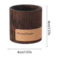 thumbnail image 3 of TopLLC Home Decor, Room Decor, Wall Decor Aromatherapy Diffuser 1.57 Inch Wood Oil Diffuser Improve Sleep Home Cylindrical Aromatherapy Diffuser For Workout Yoga Contemplation wood Essential Diffuser, 3 of 7