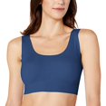 thumbnail image 2 of Bali Womens Comfort Revolution EasyLite Seamless Wirefree Bra, 2XL, In The Navy, 2 of 9