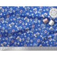 thumbnail image 3 of Soimoi polyester Crepe Fabric Artistic Floral Printed Fabric 1 Yard 52 Inch Wide, 3 of 5