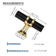 thumbnail image 2 of Woodworking Tools Cabinet Knobs for Kitchens Stylish 10 Pack Cabinet Hardware T Bar Knobs Kitchen Accessories for Home, 2 of 5