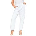 thumbnail image 3 of Women´s Sport Pants Solid Color Elastic Cord High Waist Trousers, 3 of 4