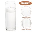 thumbnail image 4 of CUITING 6 Pcs Floating Candle Vase Tall Votive Holders Glass Container Dining Table High Borosilicate, 4 of 6