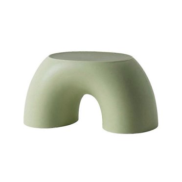 Stool Rainbow Shape Footstool Kids Step Stool Seat for Living Room Indoor Furniture Children'S Stool Toy Yellow