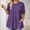 Purple, variant on WANPIDAN Lady Tops plus Size Women Business Long Sleeve Oversized Shirts for Women plus Size Tunics for Women Tops for Women Casual Women's Short Sleeve Tops V Neck Women's Tops plus Size Camisoles