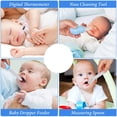 thumbnail image 2 of Baby Grooming Kit,13 in 1 Baby Care Kit Newborn Grooming Set, Infant Essential Daily Safety Care Kit with Cutter Nail Hair Comb Brush Nose Clean Light Blue, 2 of 4