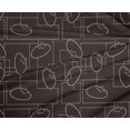 thumbnail image 4 of oneOone Polyester Lycra Fabric Geometric Maze & Rabbit Animal Sashiko Printed Craft Fabric BTY 56 Inch Wide, 4 of 4