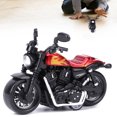 thumbnail image 4 of Moto Jouet à Rétrofriction, Modèle Réduit de Voiture en Alliage de Collection, Opération Simple pour Enfants, Cadeau Parfait Rouge, Bleu, Orange, 4 of 8