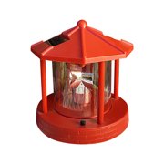 Dvkptbk Solar Outdoor Lights Solar Rotating Tower LED Light Outdoor Garden Courtyard Decoration Light Garden Decor on Clearance