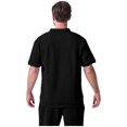thumbnail image 3 of Styesk Mens Outfits 2 Piece Summer Men's Casual Fashion Solid Color Short Sleeved Lapel Drawstring Elastic Waist Set, 3 of 3