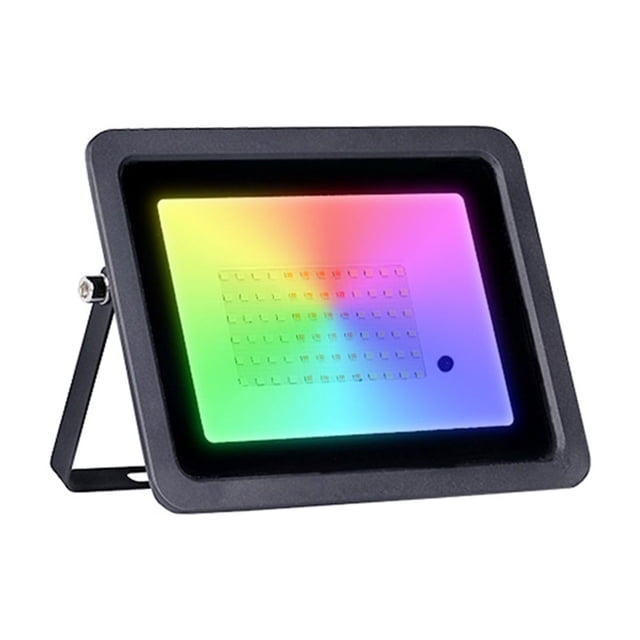 Projecteur à DEL RVB 100 W 50 W 30 W 20 W Étanche IP68 pour l'Extérieur, Projecteur à DEL RVB à Réflecteur, Éclairage Paysager, Grand Application