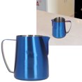 thumbnail image 3 of Frothing Pitcher, 420ml Coffee Steaming Cup Stainless Steel Frothing Cup Eagle Spout Coffee Milk Steaming Pitcher for Making Coffee Milk Cream Hot Chocolate, 3 of 7