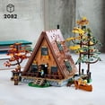 thumbnail image 4 of LEGO Ideas A-Frame Cabin 21338 Collectible Model Kit for Adults to Build, 4 of 6