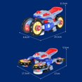 thumbnail image 3 of Electric Light and Music Deformation Motorcycle, Deformation Motorcycle with 360 Music, Twis Light and Rotating Interactive, 3 of 8