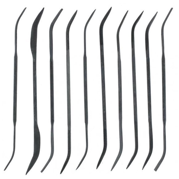 Acrylicos Vallejo VJP03003 Riffler File set - Pack of 10