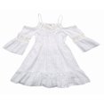 thumbnail image 1 of Flower Girls Princess Dress Kids Baby Party Wedding Pageant Lace Dresses Clothes, 1 of 5