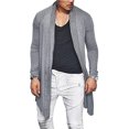 thumbnail image 1 of Cardigan Tricoté pour Hommes Manches Longues Décontracté Ajusté Veste Pull Pardessus, 1 of 3