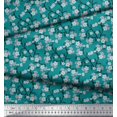 thumbnail image 2 of Soimoi Rayon Fabric Blossom Floral Printed Craft Fabric by The Yard 56 Inch Wide, 2 of 5