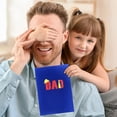 thumbnail image 4 of Harpily Greeting Cards Color Printed Paper Carving Father's Day 3D Three Greeting Card FATHER'S DAY Blessing Dad Greeting Card, 4 of 4
