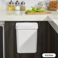 thumbnail image 4 of Small Kitchen Compost Bin Kitchen Waste Bin Household Countertop Container Small Kitchen Compost Bin 3L Kitchen Waste Bin Household Countertop Container With Lid For Rubbish, 4 of 7
