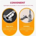 thumbnail image 3 of Clearance! beishanbush Drill Bit Tool Set Converter Shaft Adapter for Cordless Impact Block Driver Power Wrenches Chuck System Spindle Electric Hammer（2Pcs） A Multi-Color, 3 of 8