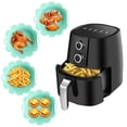 thumbnail image 2 of Agiferg Reusable Air Fryer Silicone Baking Tray Flower Shaped Fryer Tray Pad, 2 of 6