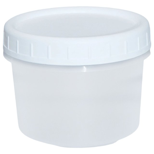 1 Pcs Contenants en Plastique avec Couvercles, Mini Contenants en Plastique, Contenants de Rangement Réutilisables Transparents Empilables, pour Collation Dîner Préparation de Repas Vinaigrettes, Contenants de Congélateur Étanches, (Blanc, 200 ml)