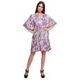 thumbnail image 3 of Moomaya Robe Courte de Caftan de Plage, Robe de Couverture Imprimée, Kaftan pour Femmes, Tenue de Plage, Couverture, 3 of 4