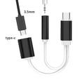 thumbnail image 3 of Chmadoxn Type-c To Type-C+3.5mm Audio Adapter Headset Charging Two-in-one Adapter Audio Cable, 3 of 7