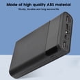 thumbnail image 1 of Portable DIY Power Bank Box with LCD Display, 2 USB Output, Micro and Type C Input, No Welding Power Case Kit for 4x  Battery, 1 of 8