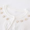 thumbnail image 4 of Dealovy Baby Girls Clothes Toddler Long Sleeve Cardigans Spring Summer Knitted Casual Shrug Cropped Tops, 4 of 7